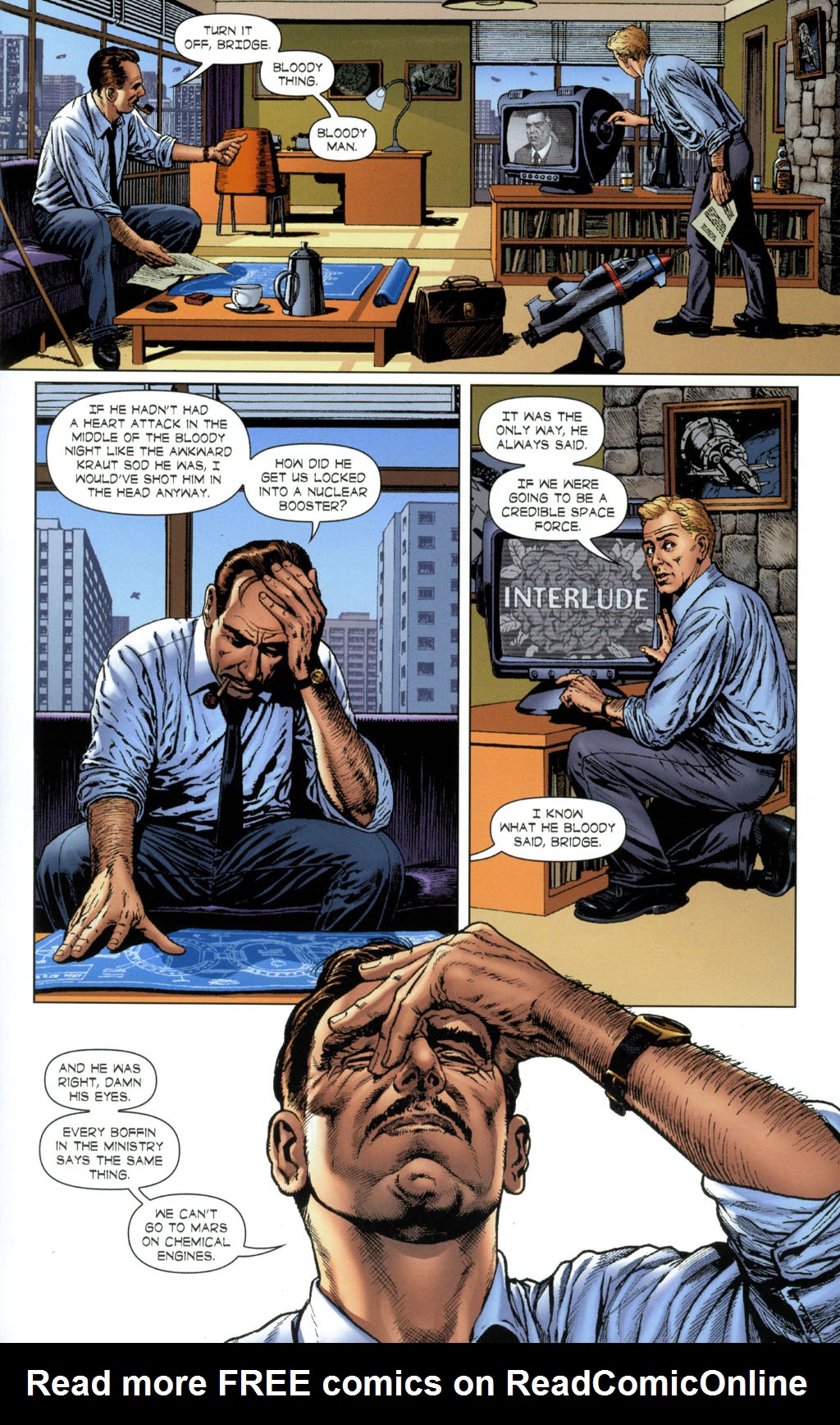 Read online Ministry of Space comic -  Issue #3 - 7