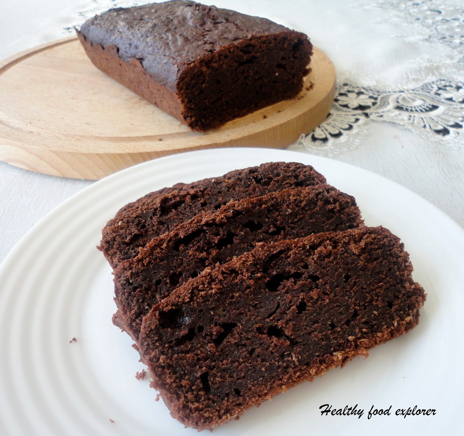 Healthy food explorer Brownie z cukinii