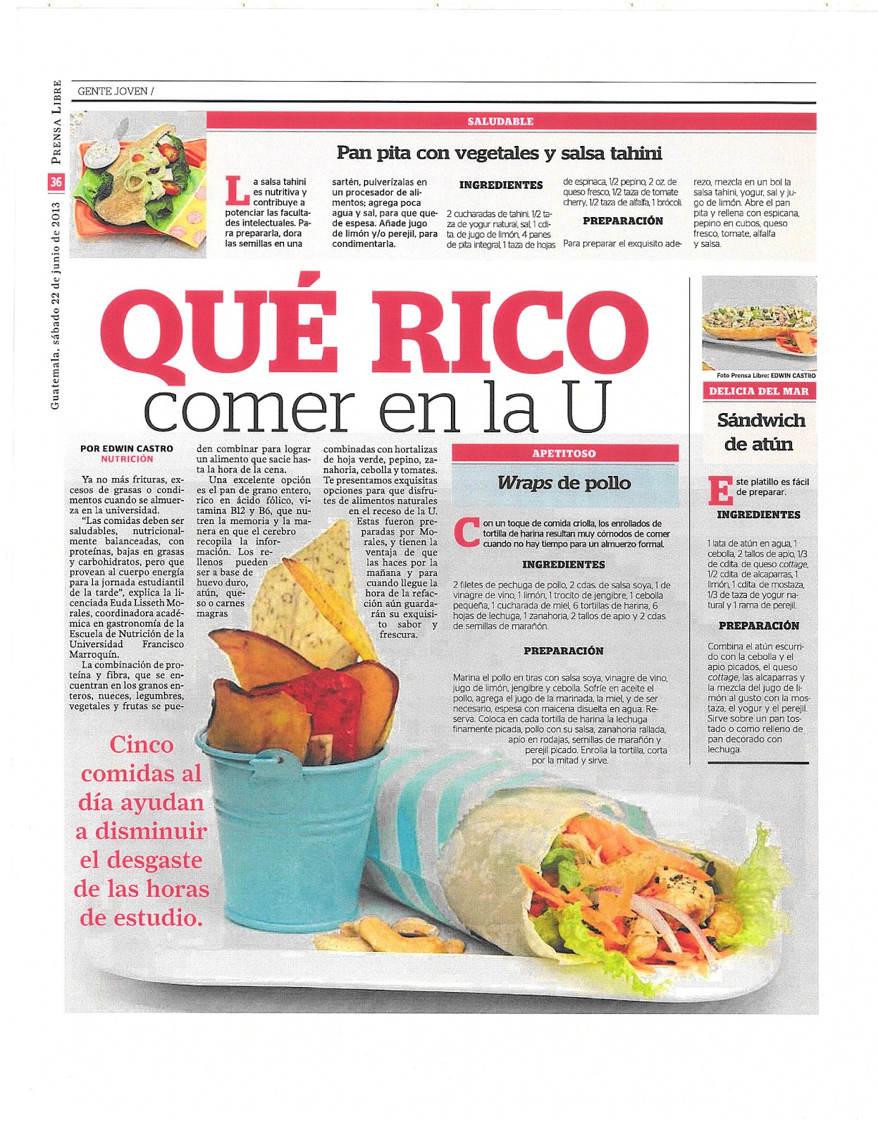 About Comida en la U - Food company in Colombia
