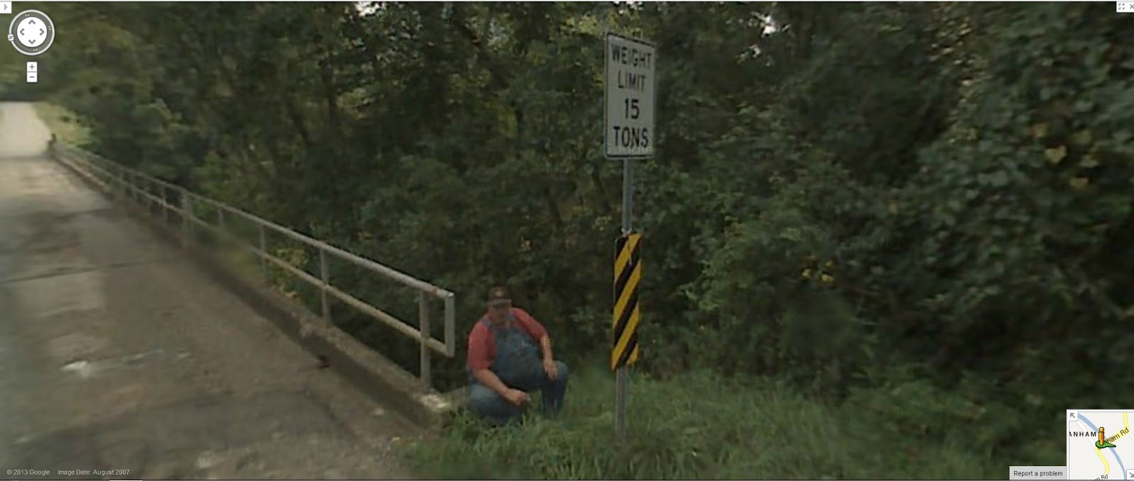 Favourite g. streetview In Lanham, West Virginia, on Lanham Road on a