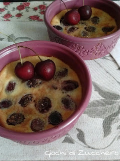 mini clafoutis alle ciliegie