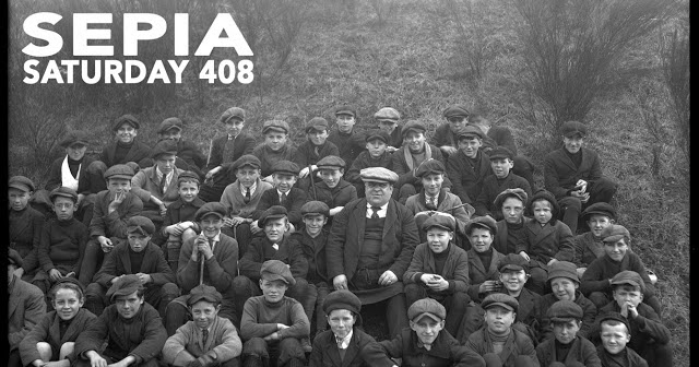 Sepia Saturday #408: Paperboys