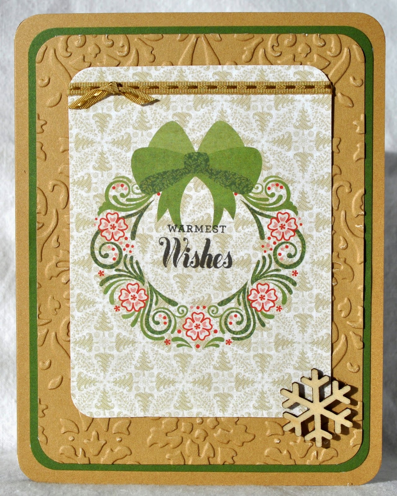 DAT'S My Style Warmest Wishes Picture My Life Christmas Card