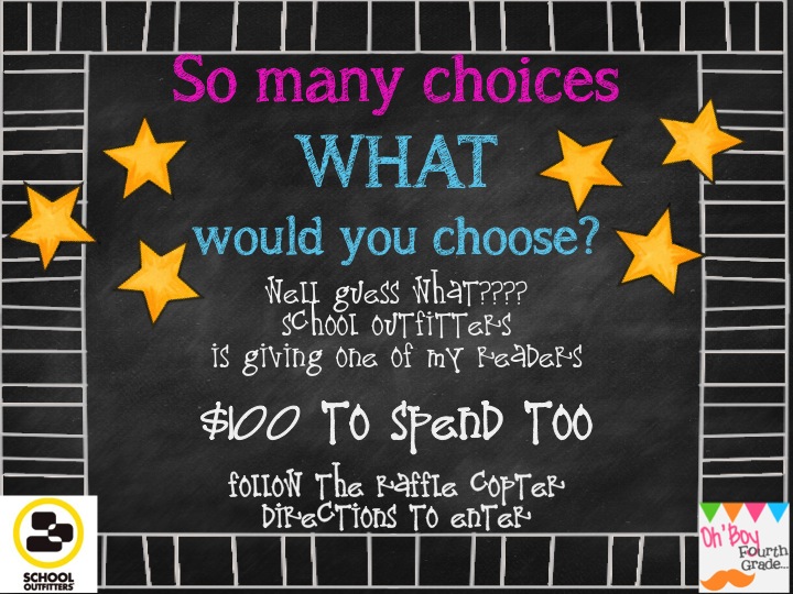 FourthOnThe School Outfitters Giveaway