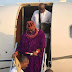 Oba of Benin arrives Abuja with his wives, Entourage to Visit Buhari [photos]