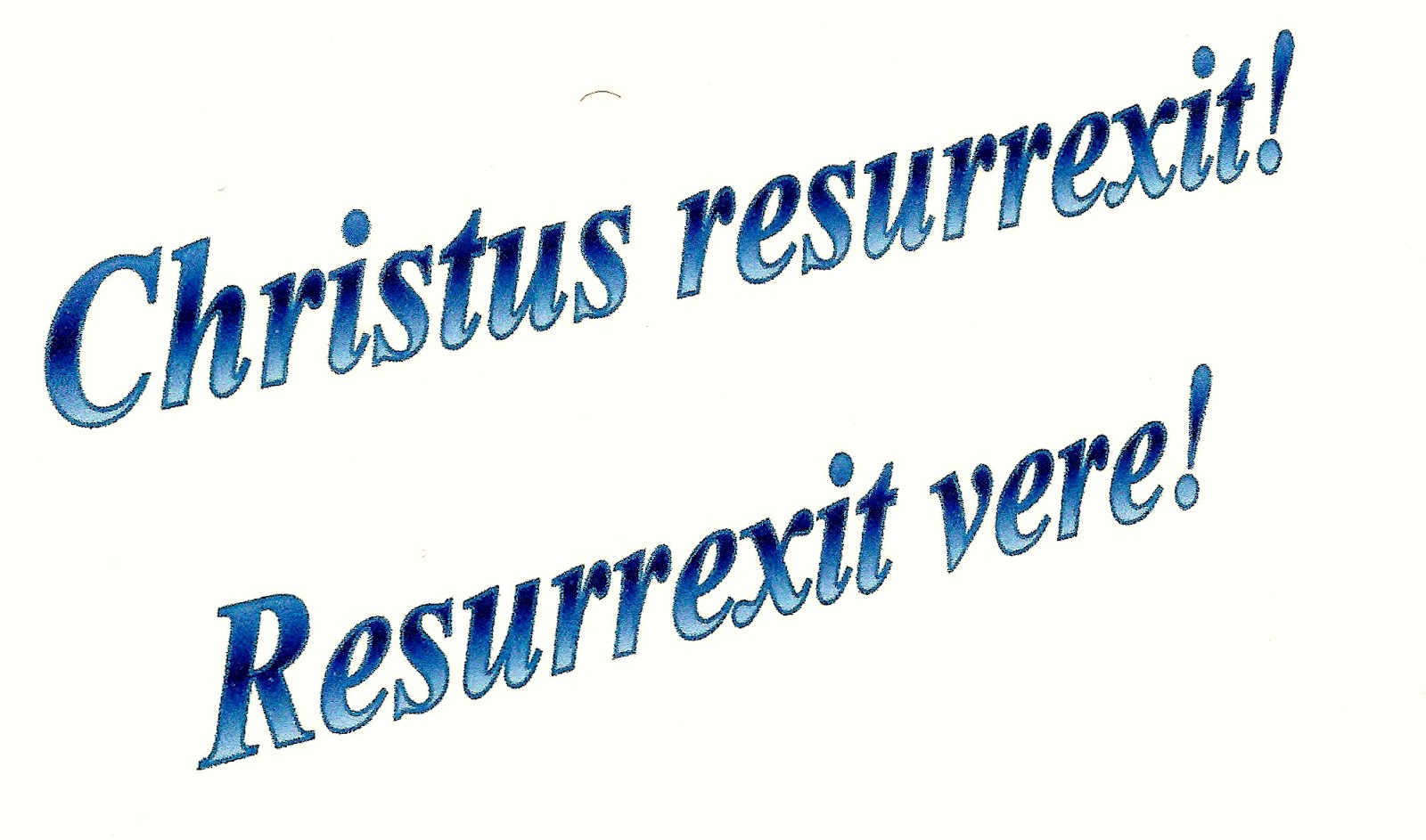 Yesh Li Blog He is Risen!