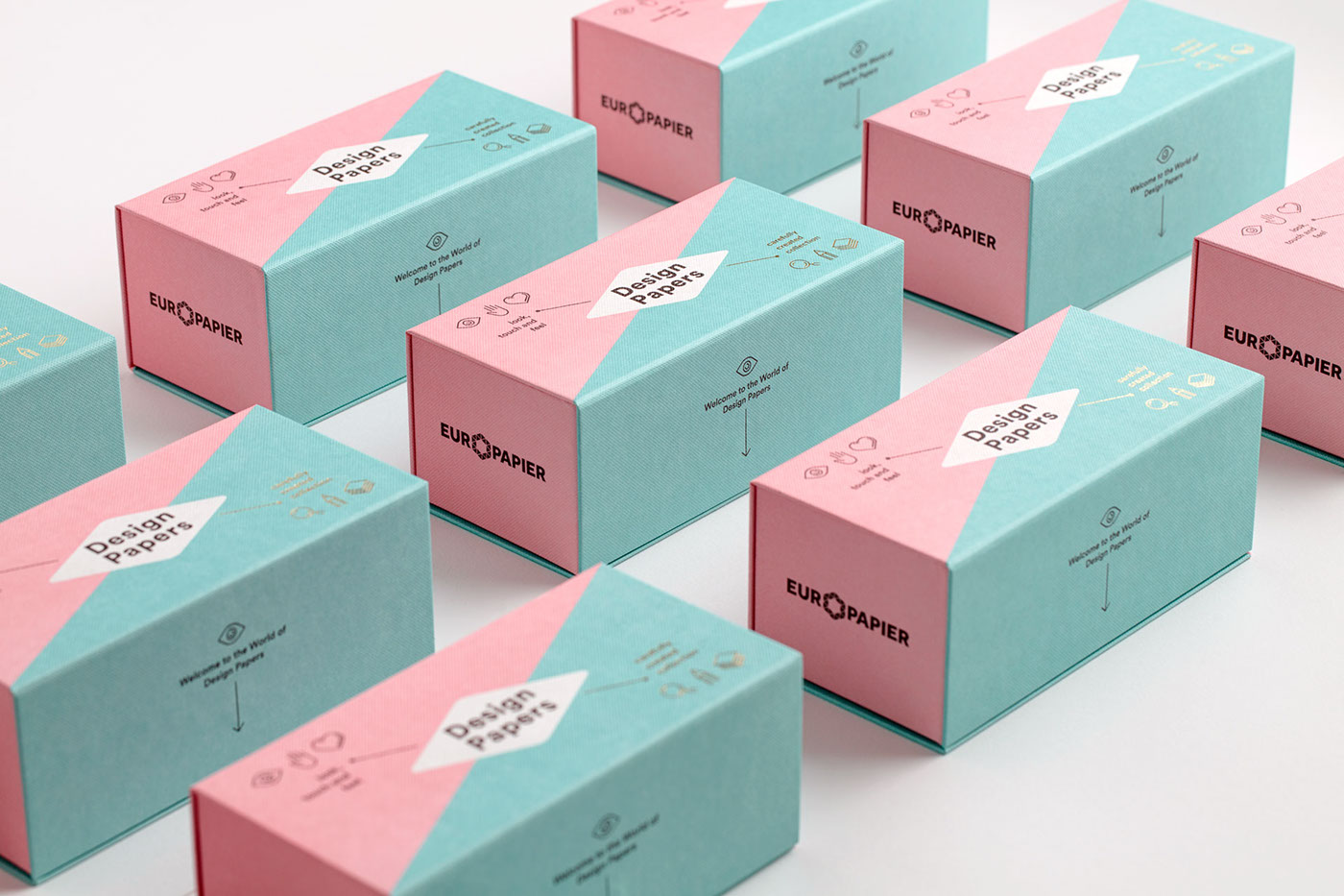 Good design makes me happy Project Love Design Papers