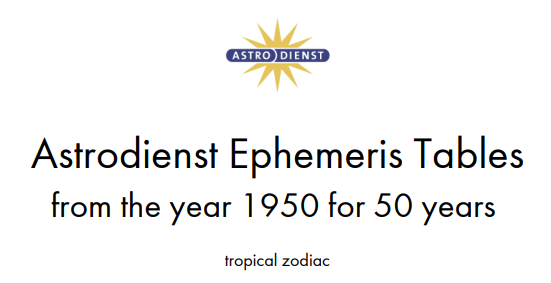 Ephemeris:1950 - 1999