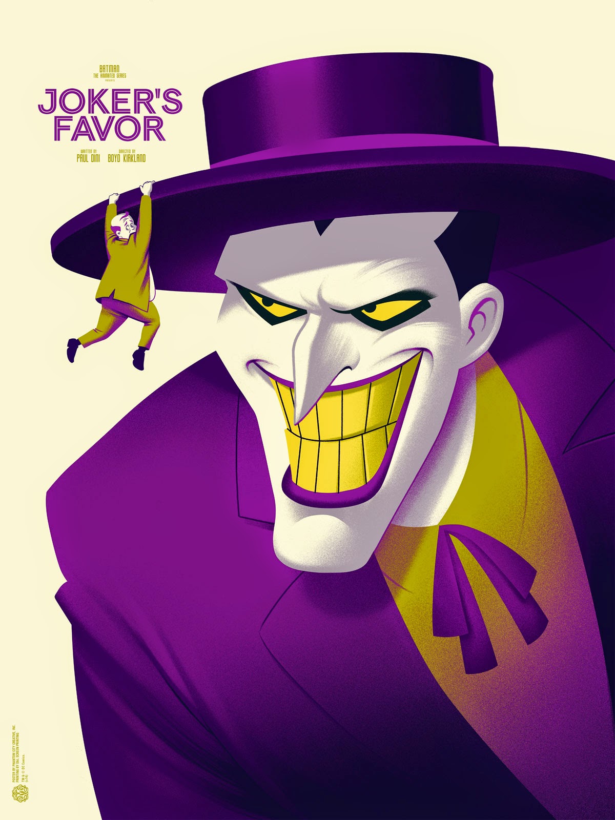 INSIDE THE ROCK POSTER FRAME BLOG: Phantom City Creative Jokers Favor ...
