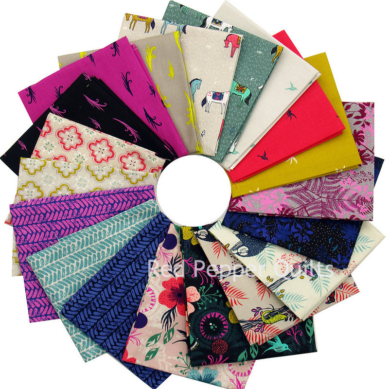 Red Pepper Quilts Sunday Stash 289 Cotton + Steel 2015 Paper Bandana