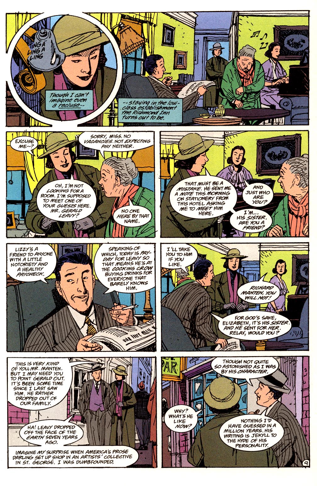 Read online Sandman Mystery Theatre comic -  Issue #62 - 9