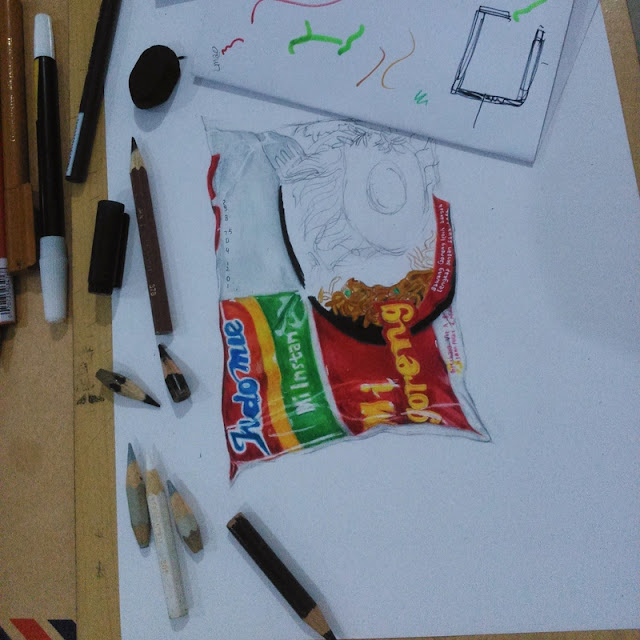Step By Step Menggambar Mie Indomie Goreng Terlihat Nyata Step By Step Menggambar Mie Indomie Goreng Terlihat Nyata