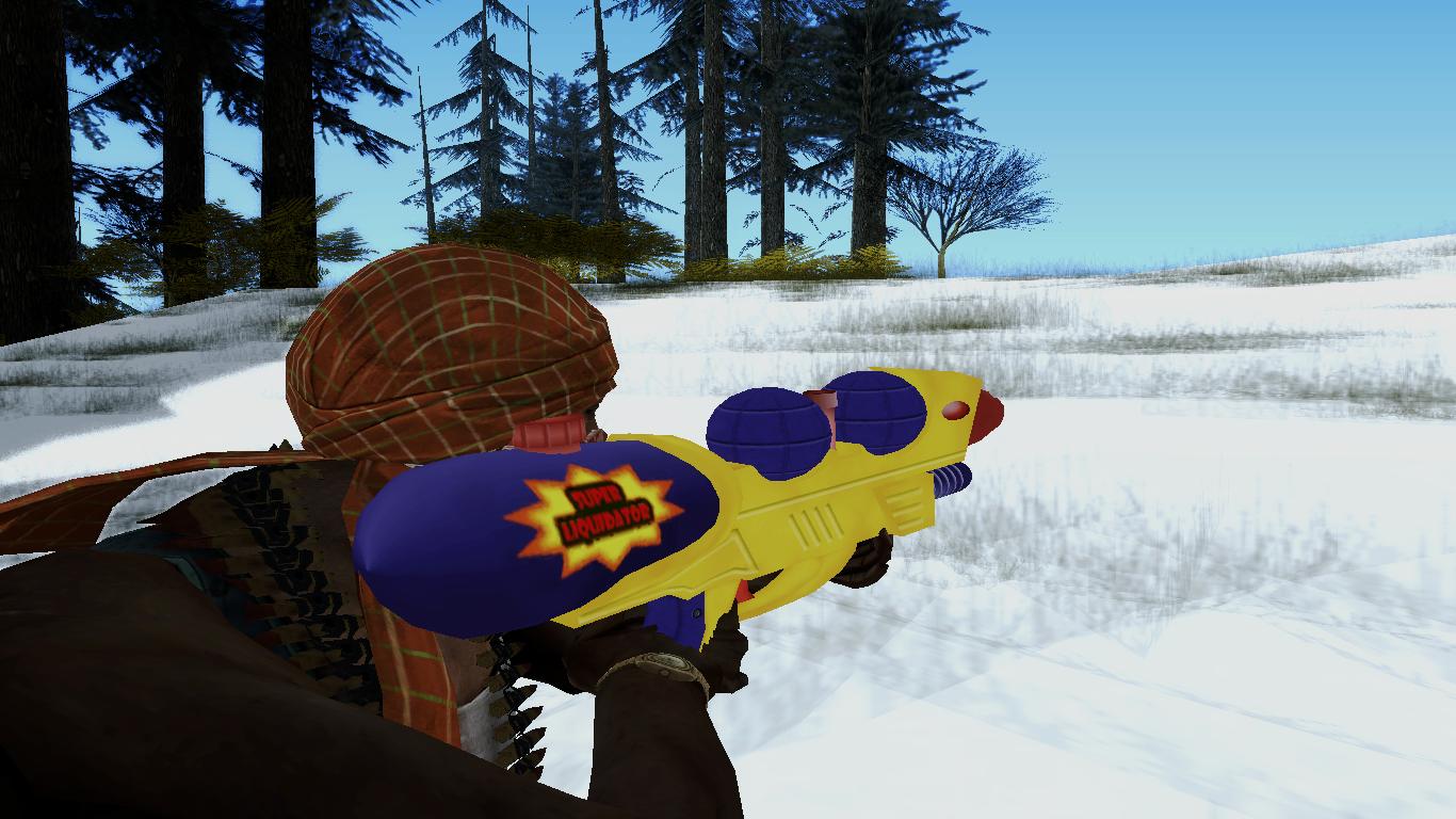 Water Gun GTA San Andreas Kuropansa Game and Mod
