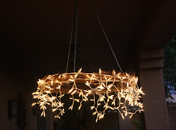 chandelier diy lights outdoor rustic lighting chandeliers icicle wreath grapevine diwali fairy project table easy candle decoration hoop hula led