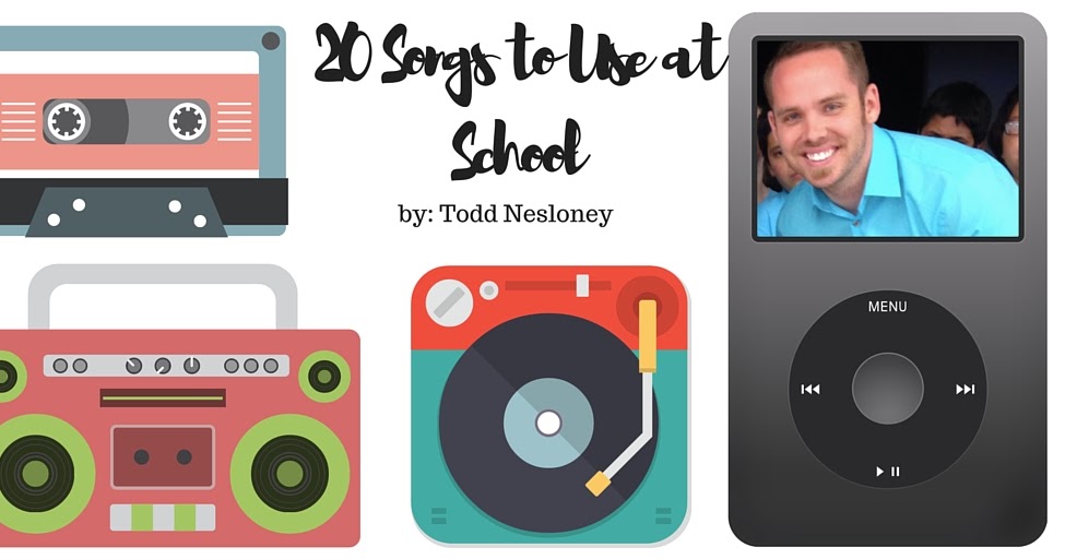 Ninja Reflections on Education: 20 Songs to Use at School #KidsDeserveIt