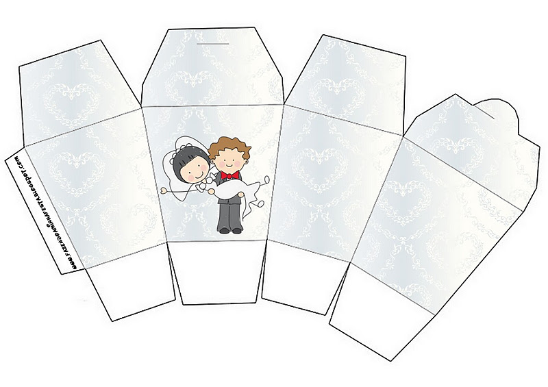 Casamento Noivos Fofinhos - Kit Completo com molduras para convites,  rótulos para guloseimas, lembrancinhas e imagens!