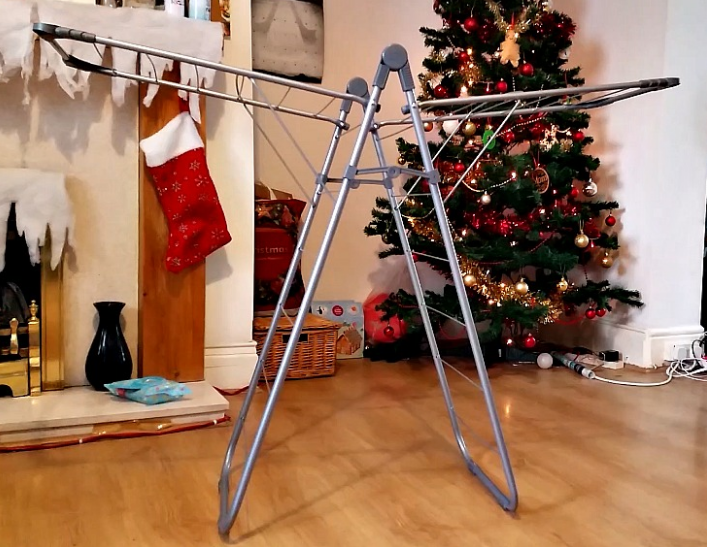 addis slimline x wing airer