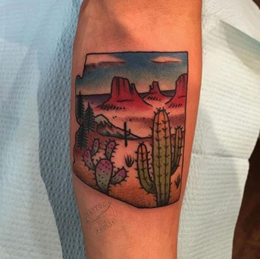 Este estado de tatuagem