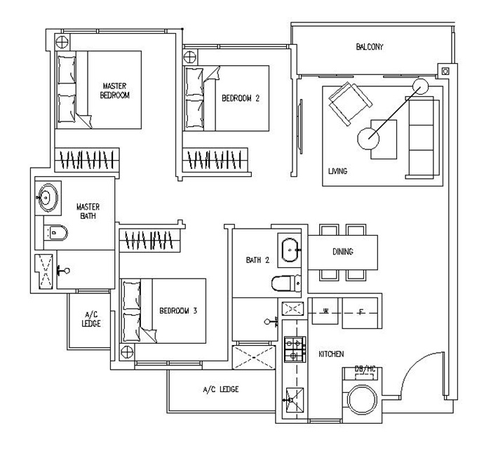 Latitude Condos THE NAUTICAL FLOOR PLANS