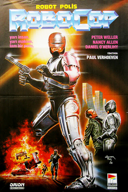The Geeky Nerfherder: Movie Poster Art: Robocop (1987)