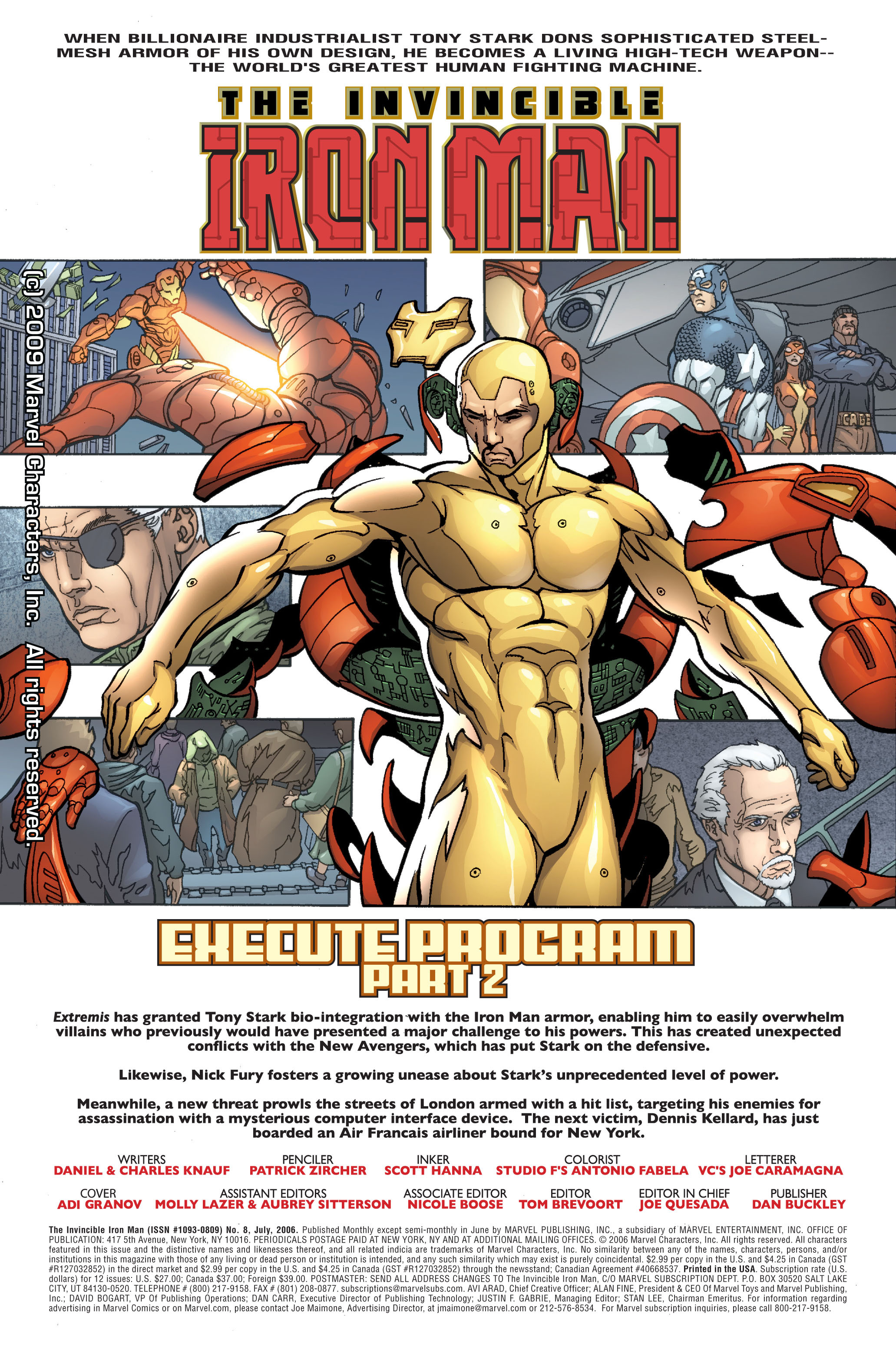 Read online Iron Man (2005) comic -  Issue #8 - 2