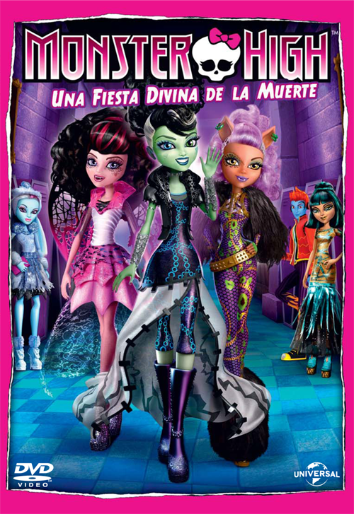 Monster High-Pretty : Nueva imagen de la portada de Monster High Una Fiesta  Divina de la Muerte
