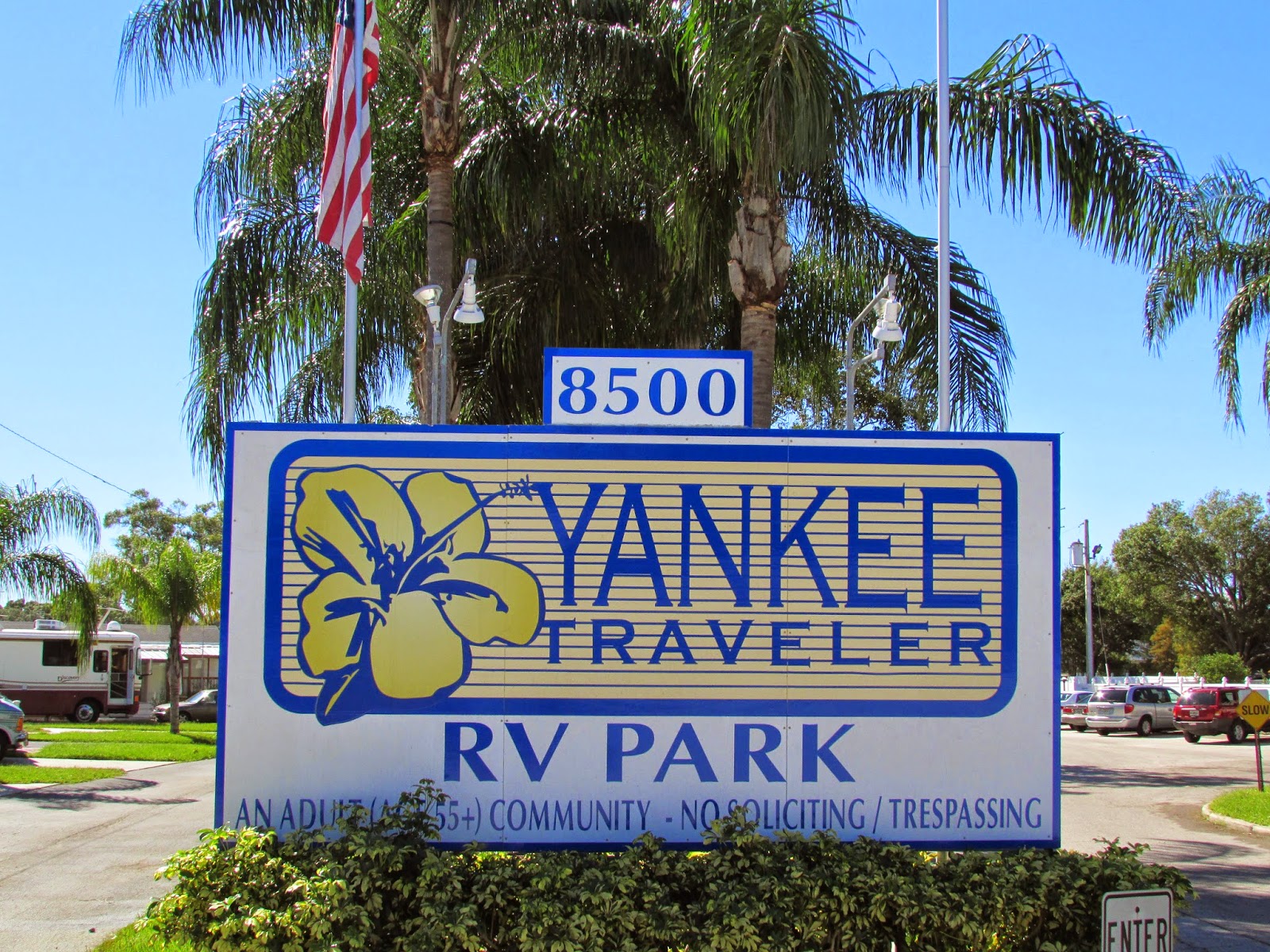 Adventures Of Toaster Yankee Traveler RV Park, Largo, FL.