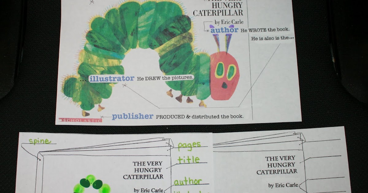 Classroom Freebies Too: Parts Of A Book Anchor Chart and Activity