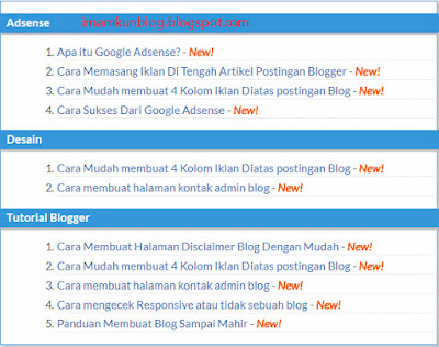 Cara membuat Sitemap Responsive Fast Loading Seo