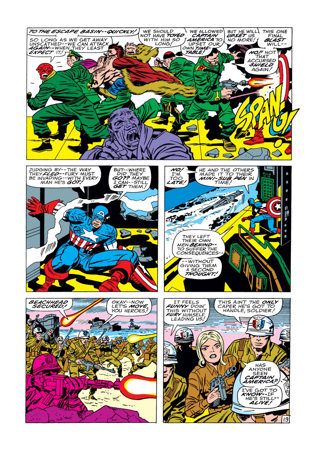 Read online Captain America (1968) comic - Issue #104 - 20