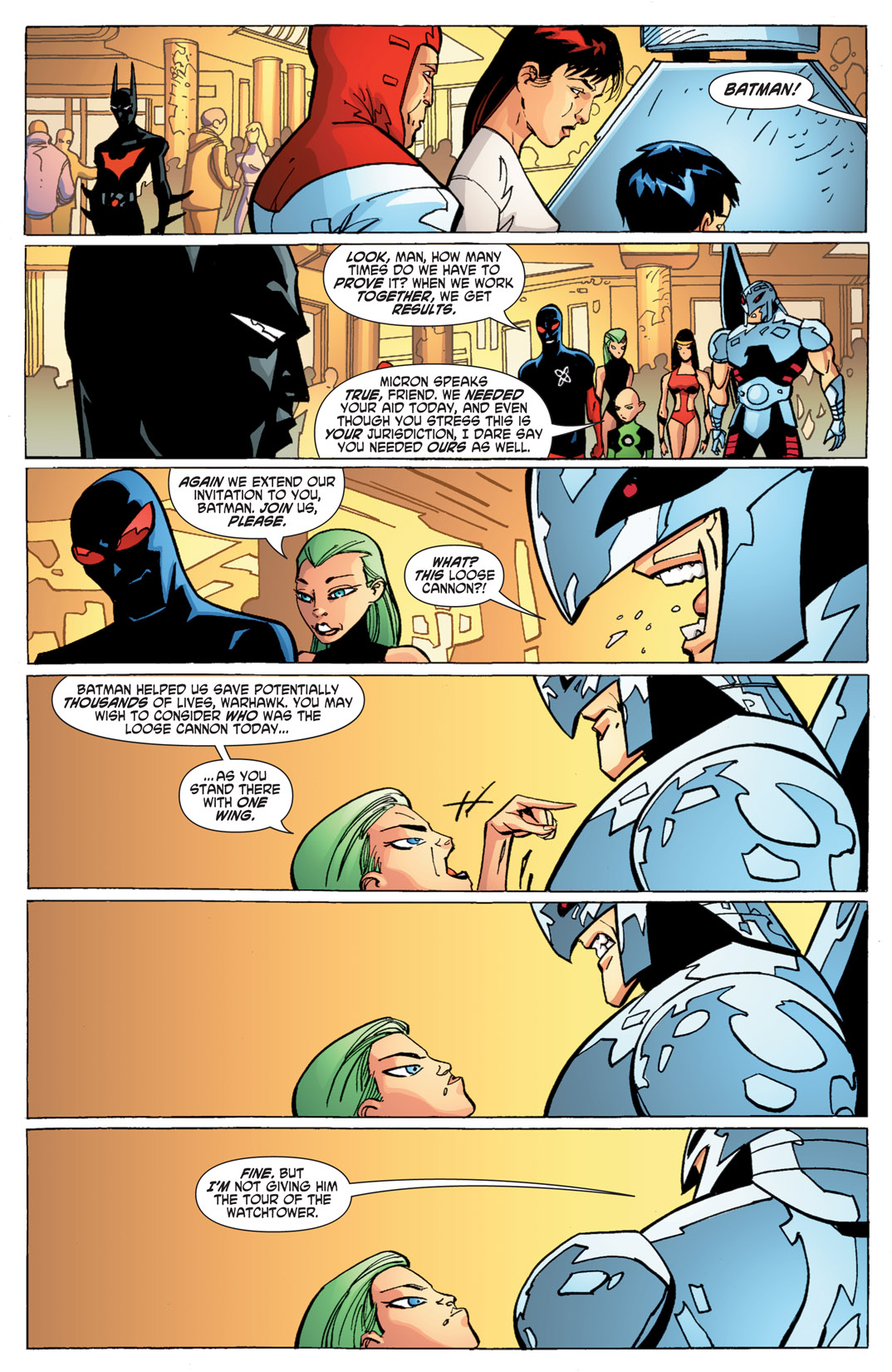 Read online Batman Beyond (2011) comic -  Issue #3 - 19
