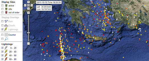 Maps Mania: Lightning Strikes Google Maps