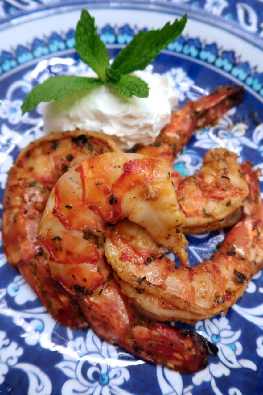Scrumpdillyicious Grilled Jumbo Black Tiger Prawns Seafood Heaven