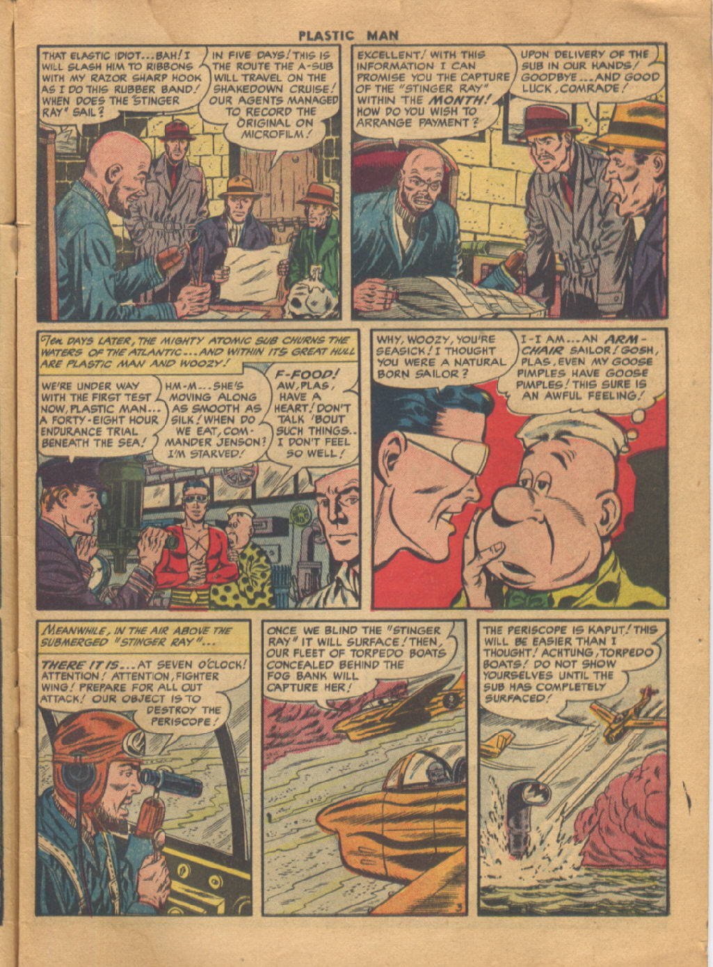 Read online Plastic Man (1943) comic -  Issue #48 - 5