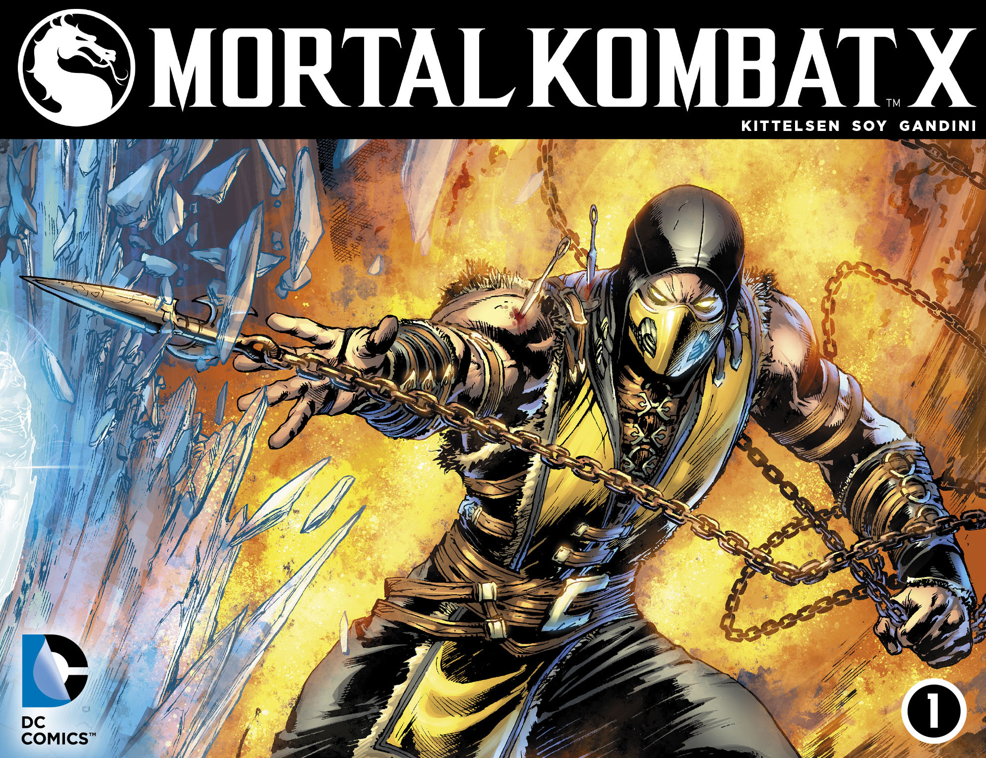 Read online Mortal Kombat X [I] comic -  Issue #1 - 1