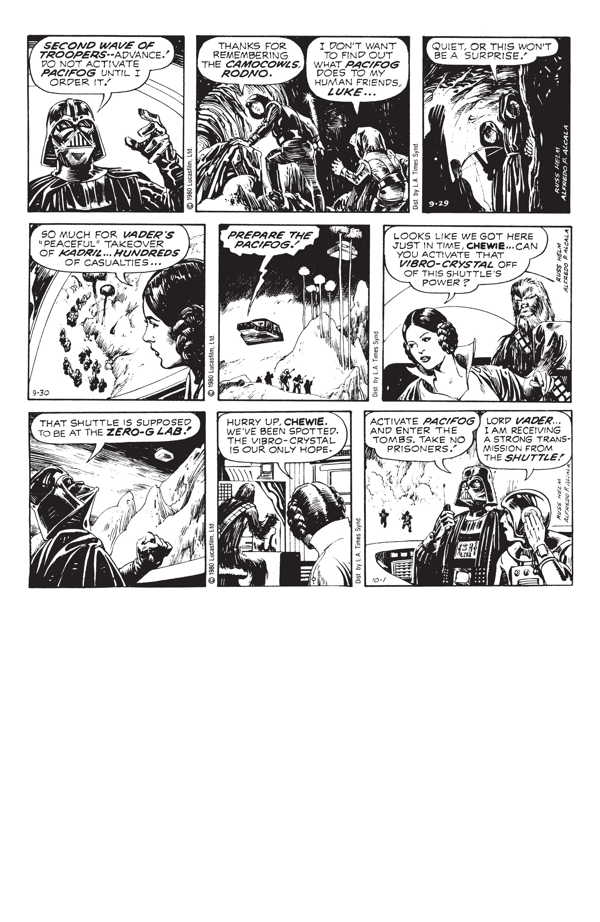 Read online Star Wars Legends: The Newspaper Strips - Epic Collection comic -  Issue # TPB (Part 4) - 2
