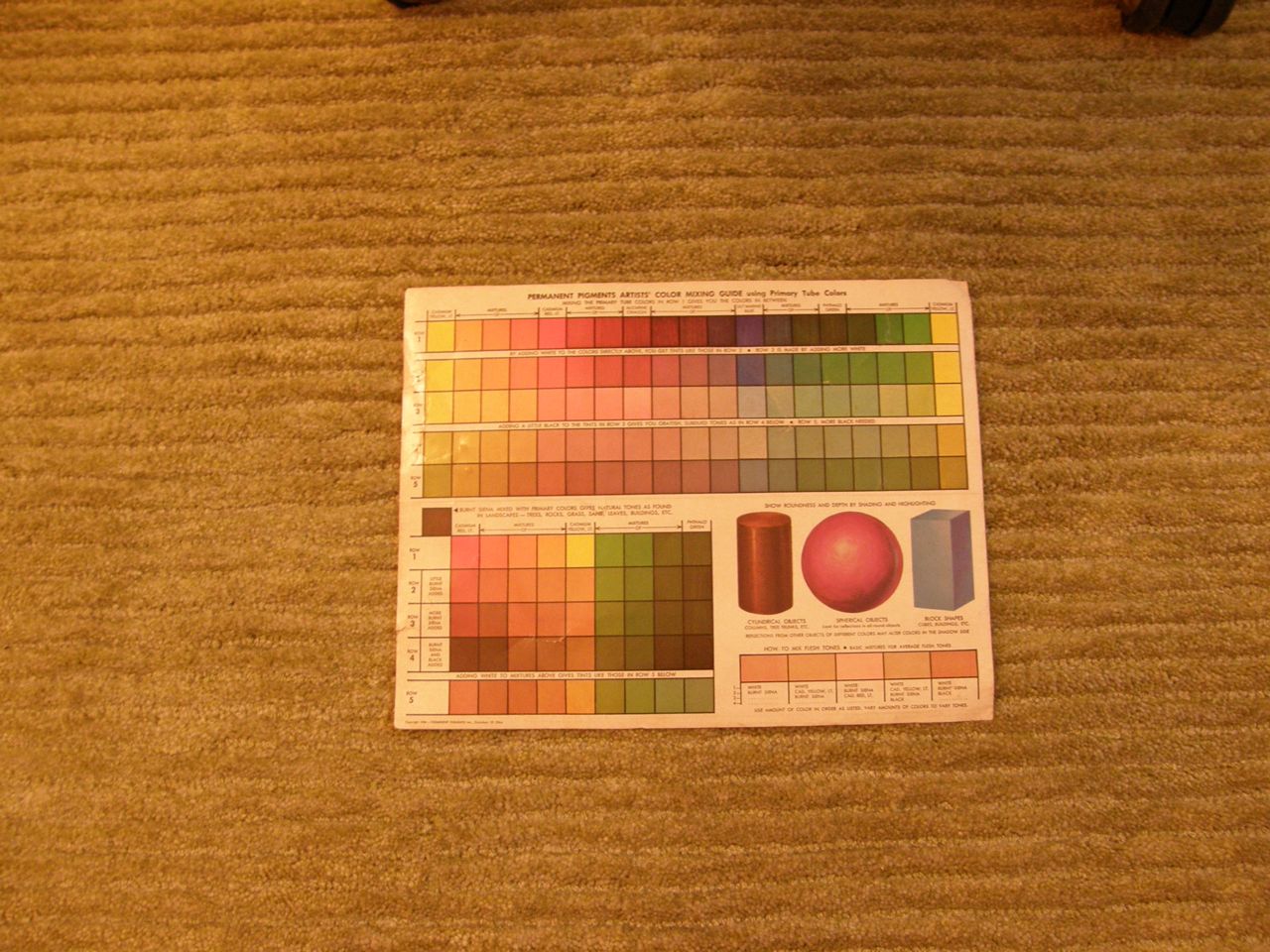 Liquitex Paint Color Chart