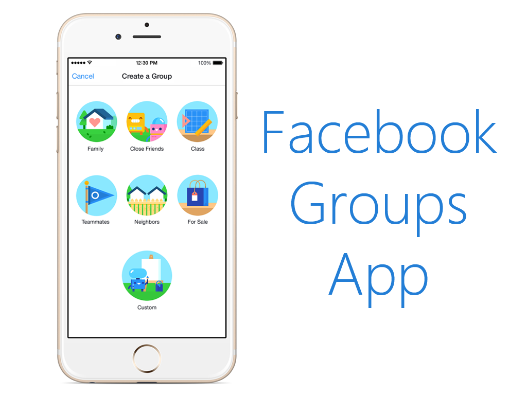 Facebook Introduces Groups App For iOS And Android
