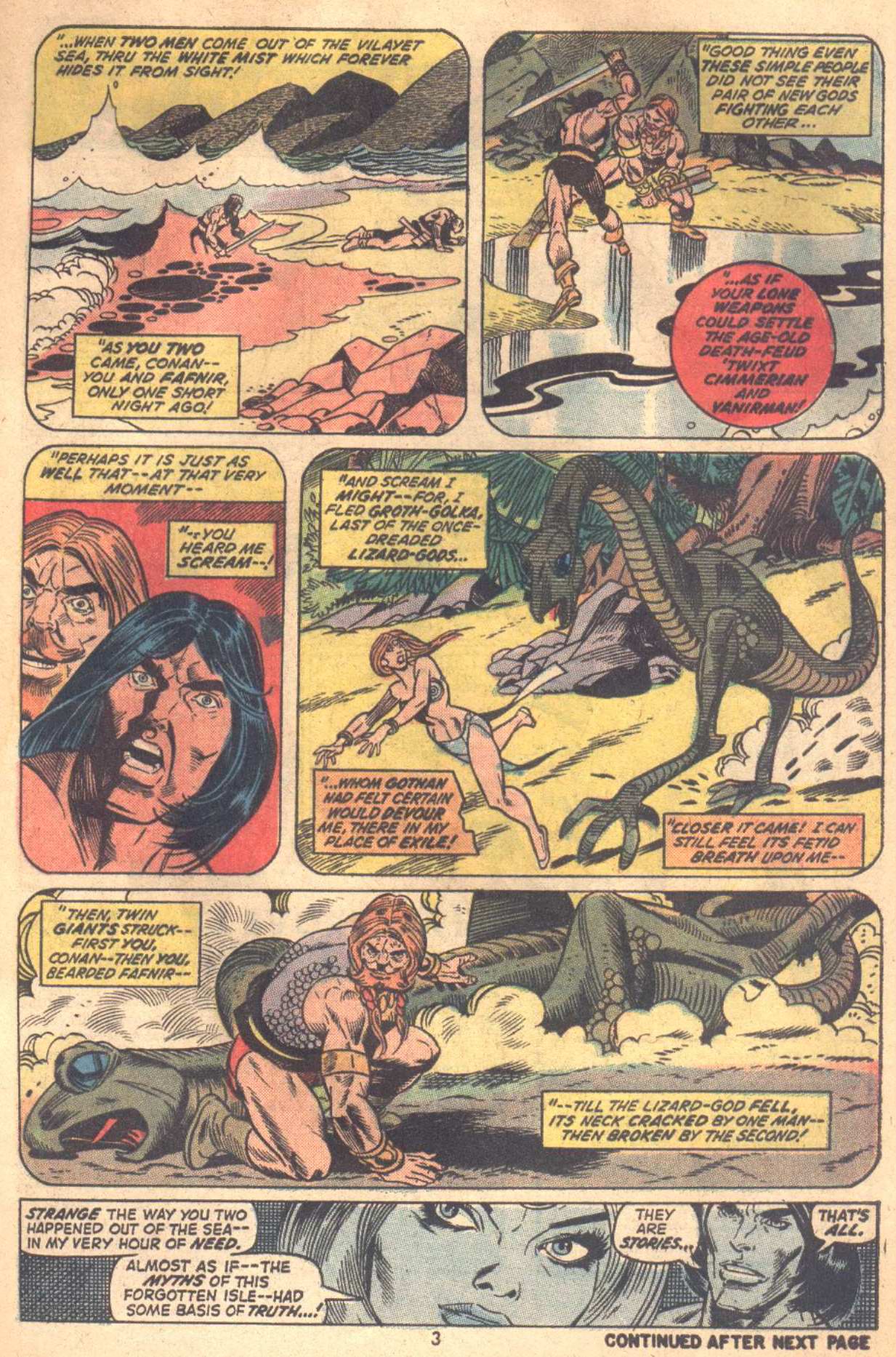 Read online Conan the Barbarian (1970) comic -  Issue #18 - 4