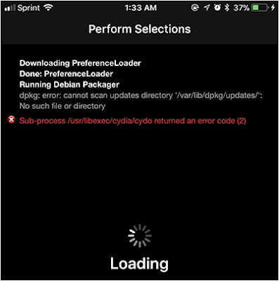 How to Fix Dpkg Cydia Error After Electra iOS 11 Jailbreak
