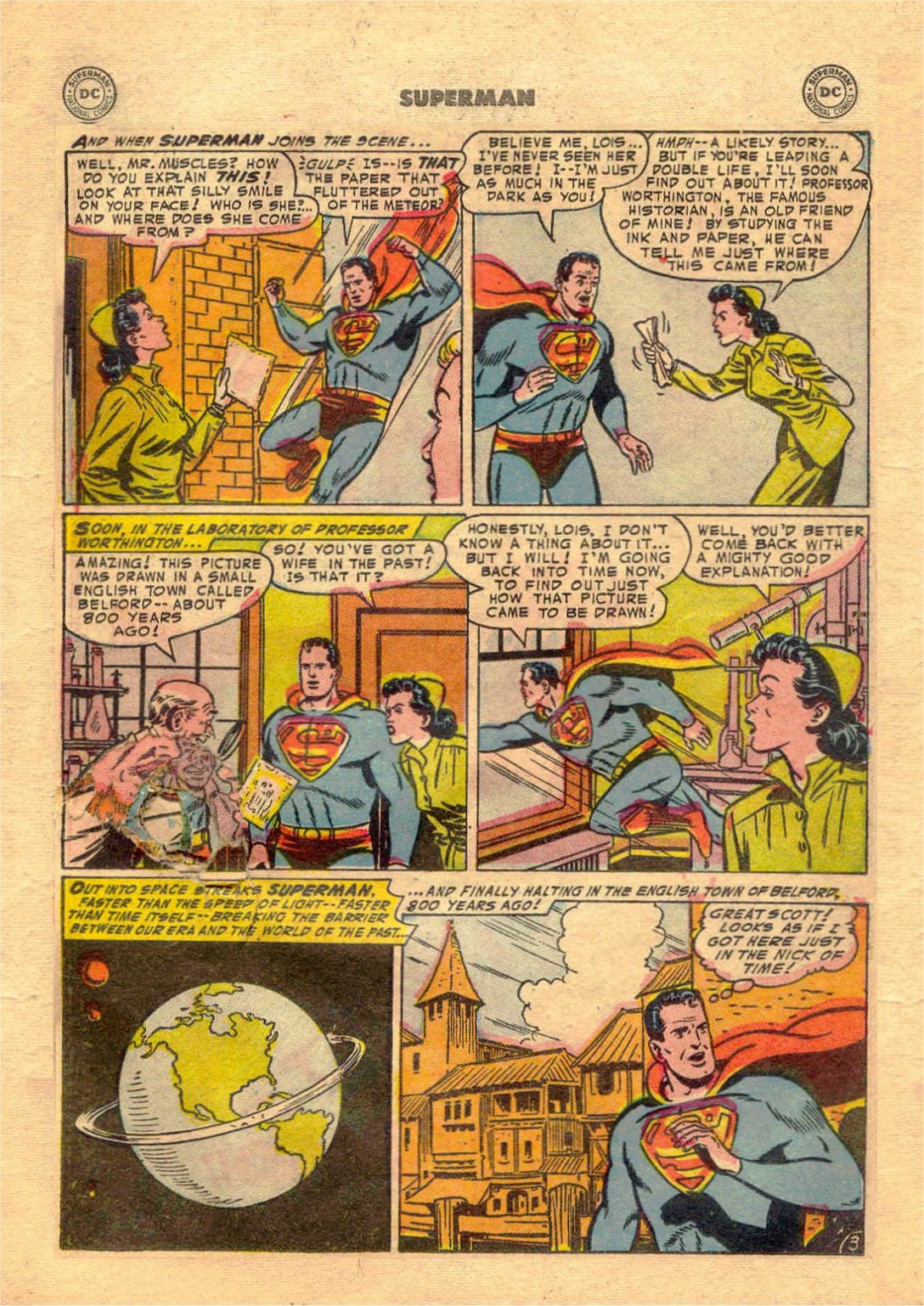 Read online Superman (1939) comic -  Issue #92 - 17