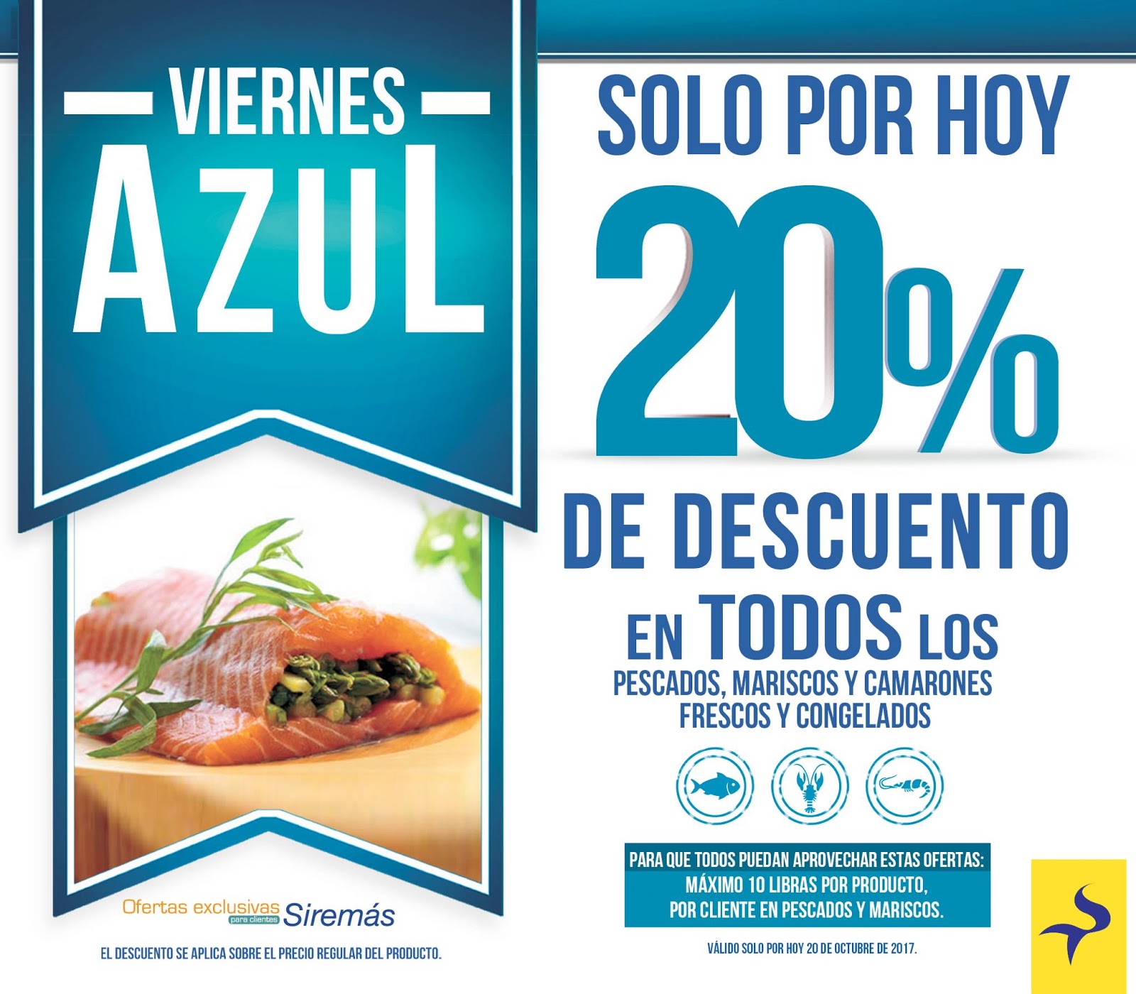 Promocioned Viernes de Descuento en La Sirena