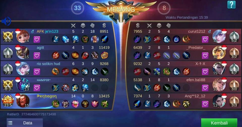 Update, Rahasia Mobile Legends Primary Menang Terus Pakai Script Solo Rank