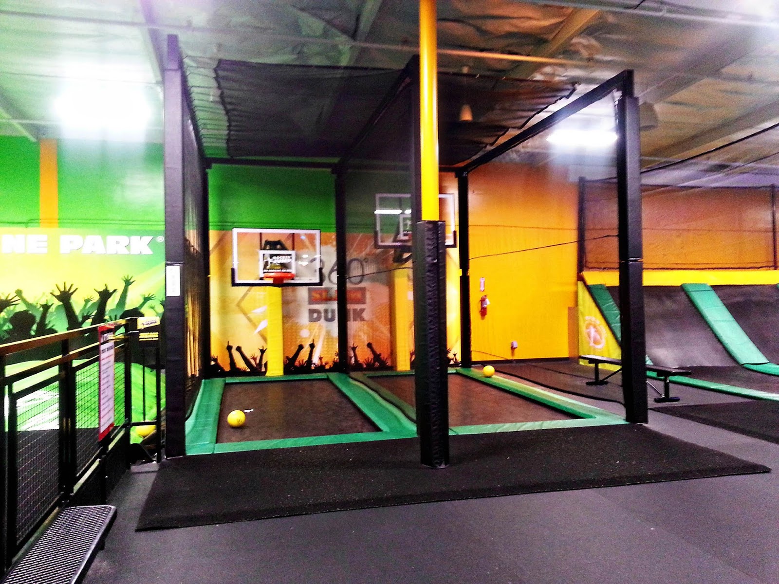 Funky Polkadot Giraffe Family Fun at Rockin' Jump Orange County