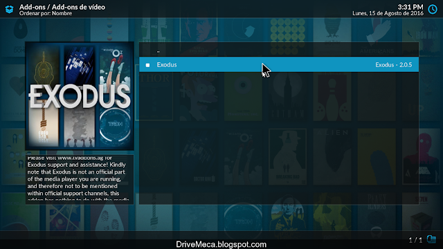 DriveMeca instalando y configurando Kodi paso a paso en español DriveMeca instalando y configurando Kodi paso a paso en español