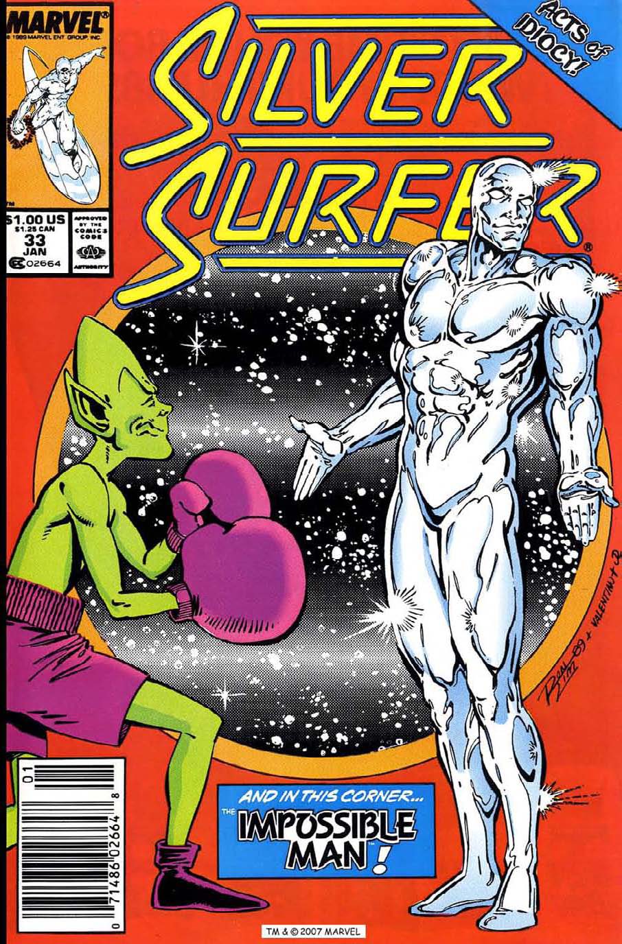 Silver Surfer (1987) Issue #33 #41 - English 1