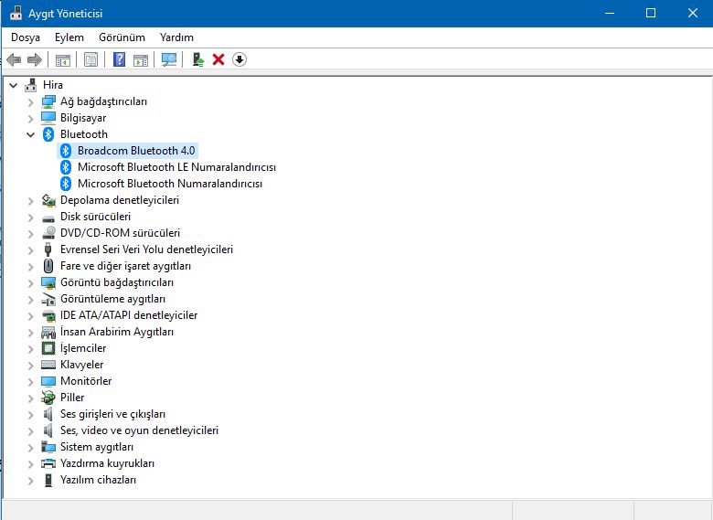 serkan gundogdu windows 10 bluetooth
