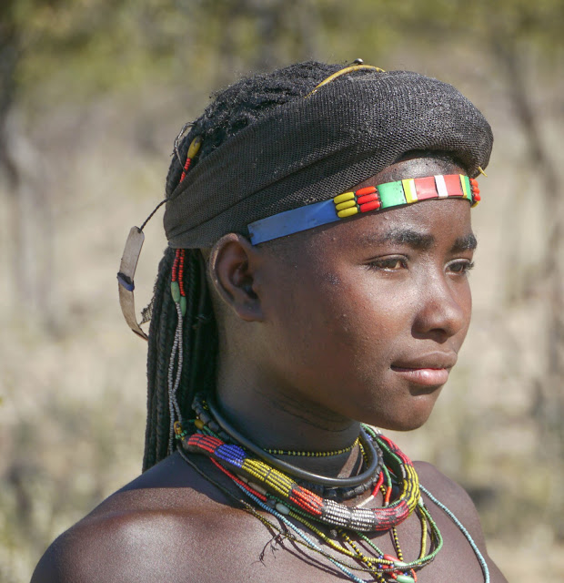 Mucawana Muhacaona People Aboriginal Nomadic And Fashionable People In The Remote South Of Angola