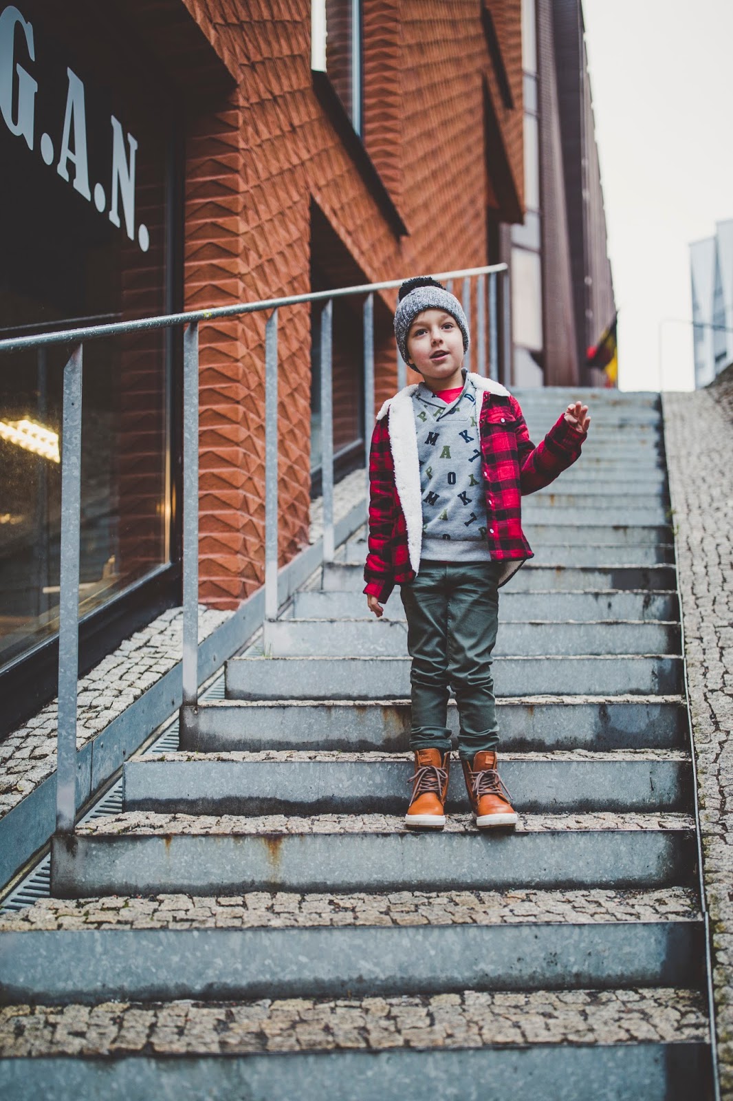 kids boys winter style outfit
