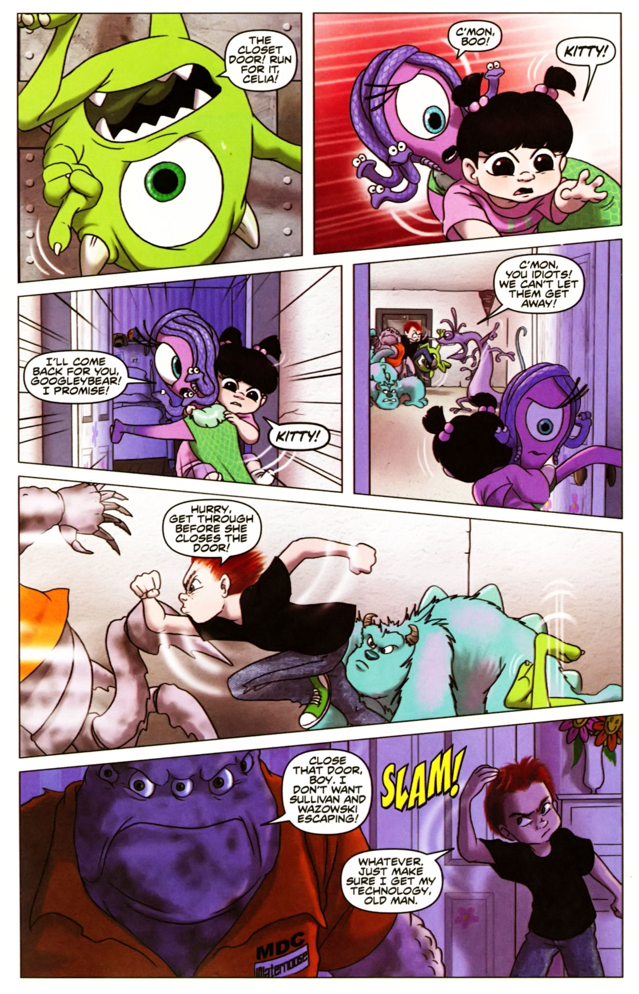 Read online Monsters, Inc: Laugh Factory comic -  Issue #4 - 14